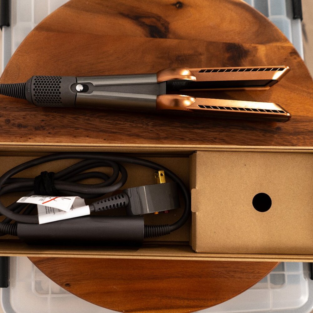 Dyson Airstrait Hair Straightener Flat Iron Nickel Copper - Used Once